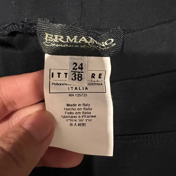 Ermanno Scervino Navy stirrup leggings - Picture 9 of 10